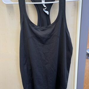 Lululemon Black Women's racer tank top like new condition size 10